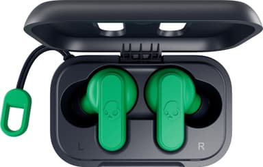 Skullcandy Dime helt trådløse hodetelefoner (mørk blå/grønn)