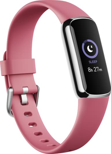 Fitbit Luxe aktivitetsmåler (platina/orkidé)