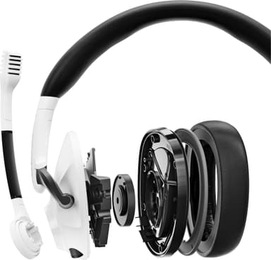 EPOS H3 gaming headset (hvit)