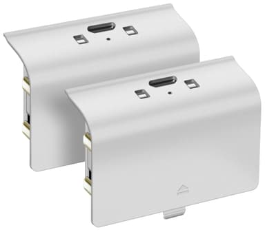 Piranha Xbox One S USB ladedokking (hvit)