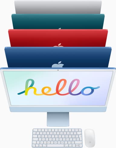 iMac 24" 8C CPU/7C GPU/256 (grønn)