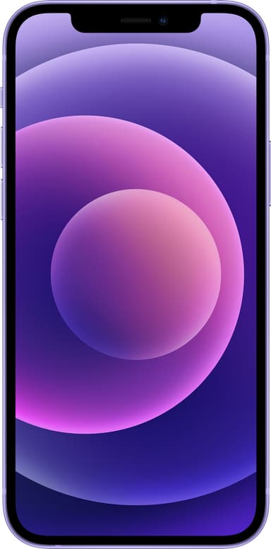 iPhone 12 - 5G smarttelefon 128 GB (lilla)