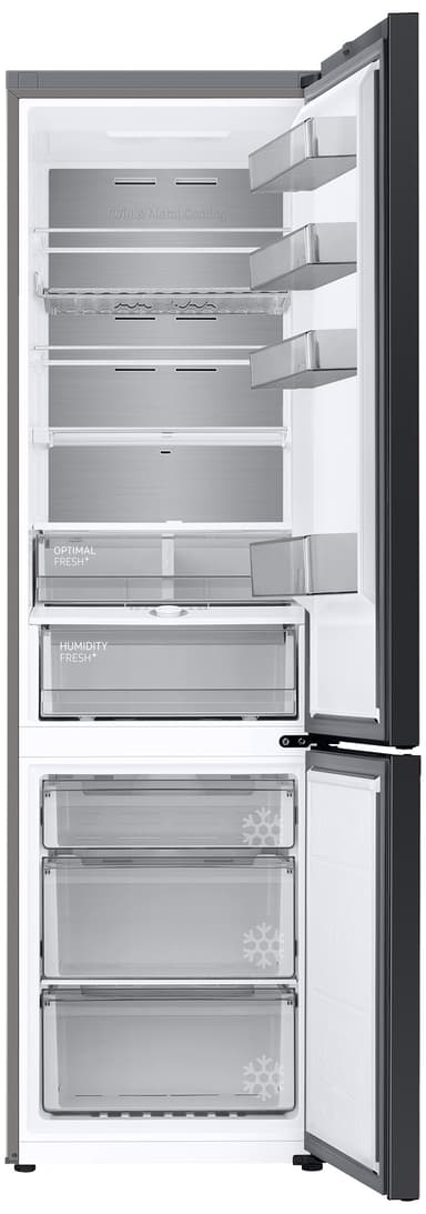Samsung Bespoke kjøleskap/fryser RL38A7B63B1/EF (sort)
