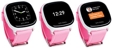 Xplora smartklokke for barn (hvit/rosa)
