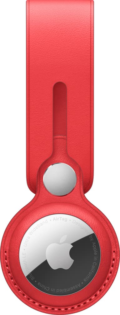 AirTag Leather Loop (PRODUCT)RED