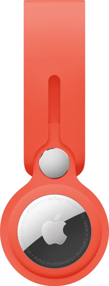 AirTag PU loop (elektrisk oransje)