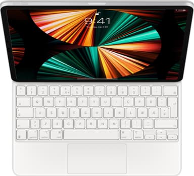 Apple Magic Keyboard til iPad Pro/Air 13-tommer (hvit) (NO)