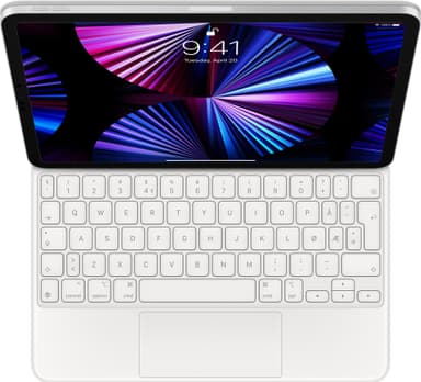 Apple Magic Keyboard for iPad Pro/Air 11-tommer (NO) (hvit)