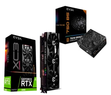 RTX 3080 XC3 10GB + 750WB BU