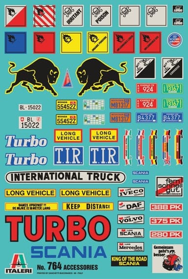 ITALERI 1:24 - Truck Shop Accessories