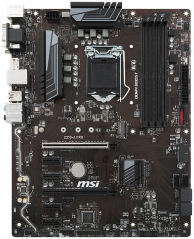MSI Z370-A-Pro hovedkort