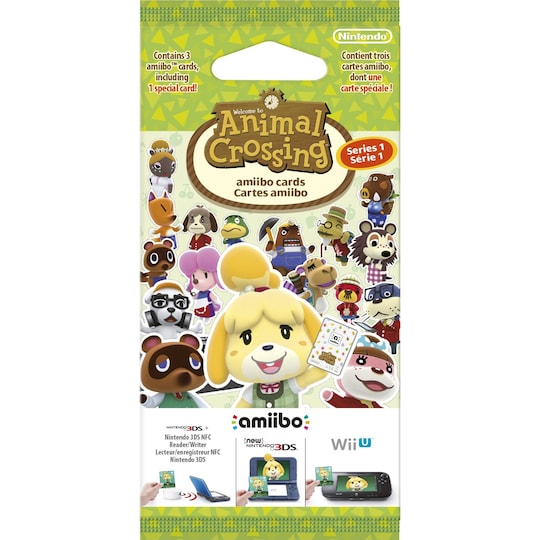 Nintendo Amiibo Animal Crossing Series 1 kort