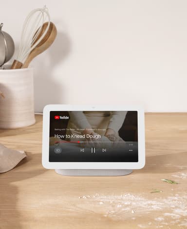 Google Nest Hub 2. generasjon (chalk)