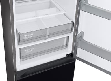 Samsung Bespoke kjøleskap/fryser RB34A7B5D22/EF (clean black)