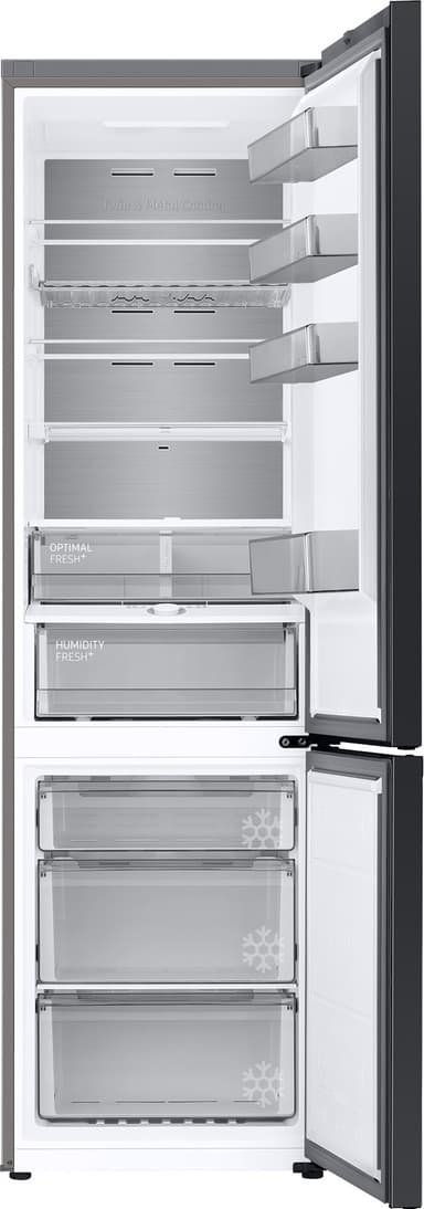 Samsung Bespoke kjøleskap/fryser RL38A7B63S9/EF (sølv)