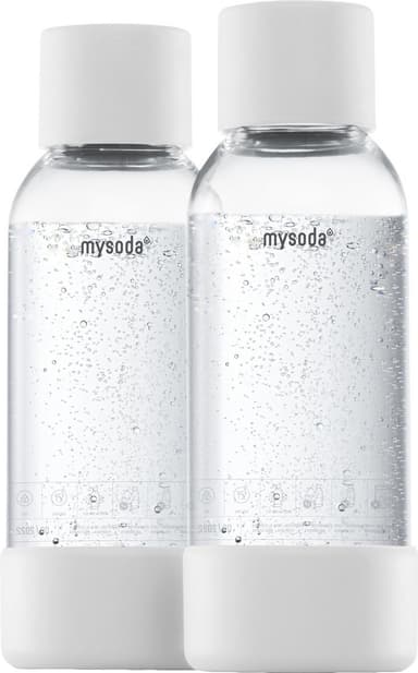 MySoda kullsyreflaske M2PB05F-W (2-pk, hvit)
