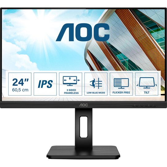 AOC Q24P2Q 23,8" profesjonell PC-skjerm