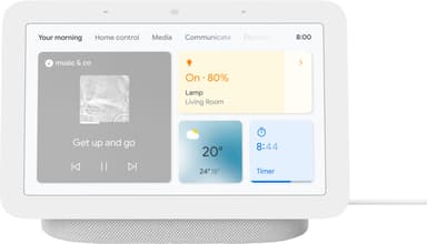 Google Nest Hub 2. generasjon (chalk)