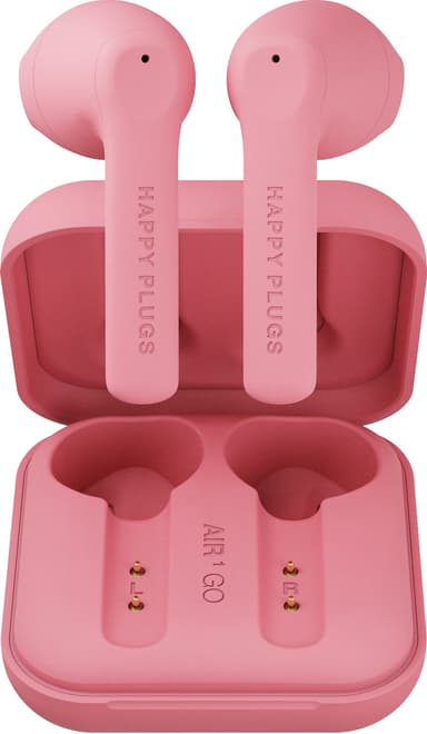 Happy Plugs Air 1 GO helt trådløse in-ear hodetelefoner (fersken)