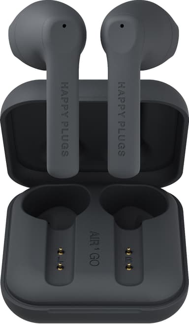 Happy Plugs Air 1 GO helt trådløse in-ear hodetelefoner (sort)