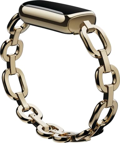 Fitbit Luxe Special Edition aktivitetsmåler (myk gullfarge/peon)