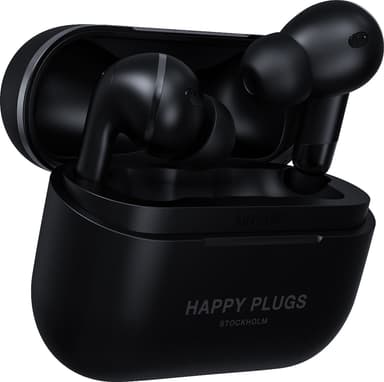 Happy Plugs Air 1 ANC helt trådløse in-ear hodetelefoner (sort)