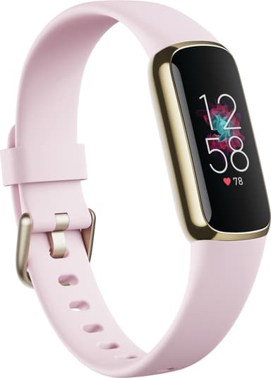 Fitbit Luxe Special Edition aktivitetsmåler (myk gullfarge/peon)