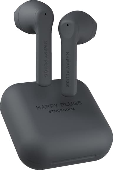 Happy Plugs Air 1 GO helt trådløse in-ear hodetelefoner (sort)