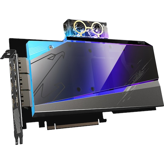 Gigabyte AORUS GeForce RTX 3080 XTREME WATERFORCE grafikkort (10GB)