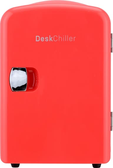 Deskchiller minikjøleskap DC4R (rød)