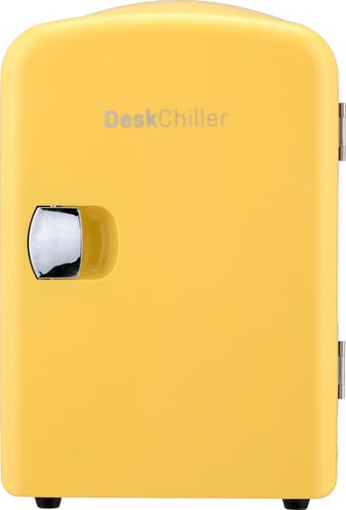 Deskchiller minikjøleskap DC4Y (gul)