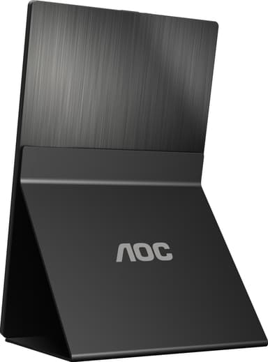 AOC 16T2 15.6" bærbar skjerm (sort)