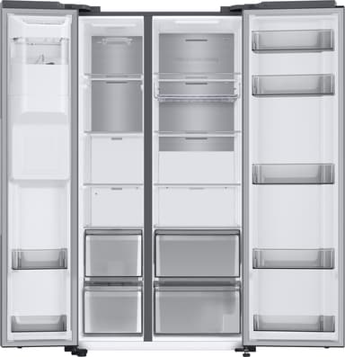 Samsung kombiskap RS68A8841S9/EF (urbant sølv)