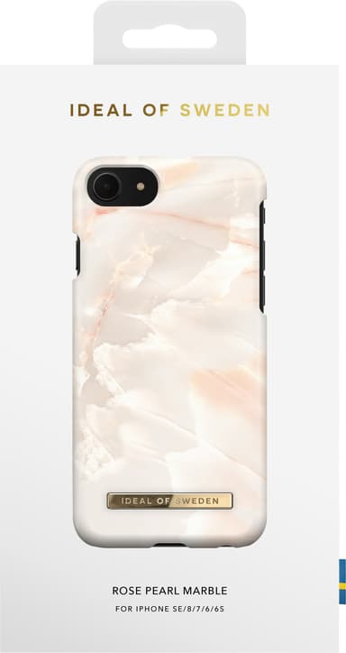 iDeal of Sweden deksel iPhone 8/7/6S/6 SE Gen. 2/3 (rose pearl marble)