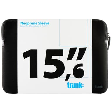 TRUNK-etui til 15,6" bærbar PC (sort)