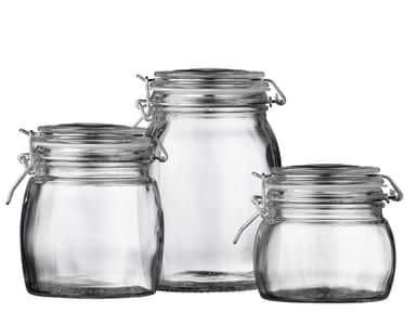 Funktion oppbevaringsglass 3 stk. 500/750/1200 ml