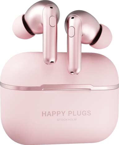 Happy Plugs Air 1 Zen helt trådløse in-ear hodetelefoner (pink gold)
