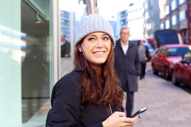 Urbanista Berlin trådløse in-ear hodetelefoner (sort)