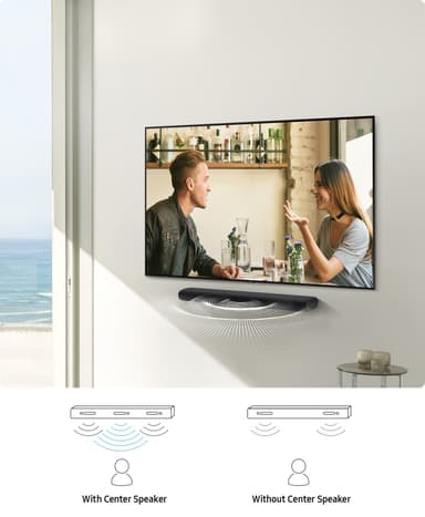 Samsung HW-S67A 5.0-kanals smart lydplanke (hvit)