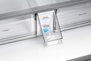 Samsung Family HUB side-by-side kombiskap RF65A977FSR (sølv)