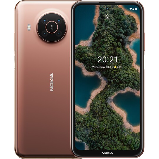 Nokia X20 5G smarttelefon 8/128GB (midnight sun)