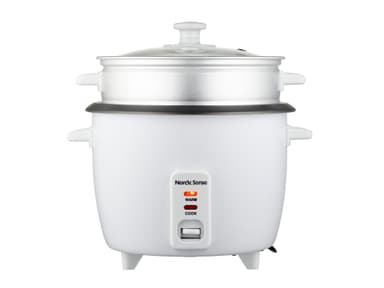 Nordic sense riskoker 1,5 liter 500 watt hvit