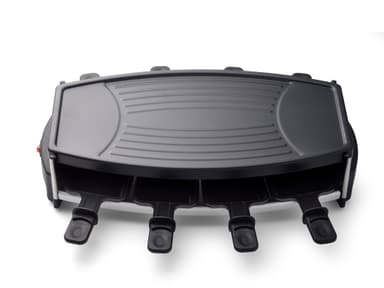 Nordic sense raclette 8 pers. 1000 watt svart