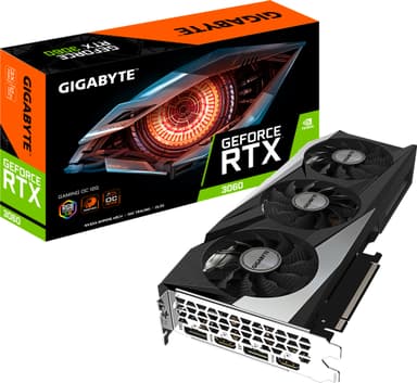 Gigabyte GeForce RTX 3060 GAMING OC grafikkort (12GB)