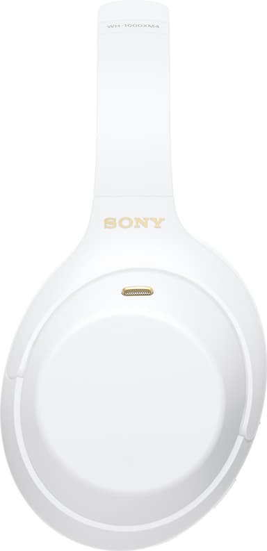 Sony trådløse around-ear hodetelefoner WH-1000XM4 (hvit)