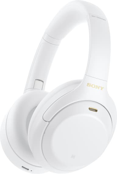 Sony trådløse around-ear hodetelefoner WH-1000XM4 (hvit)