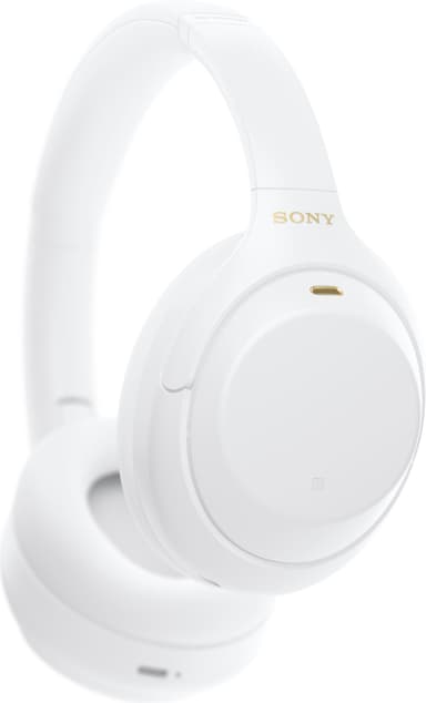 Sony trådløse around-ear hodetelefoner WH-1000XM4 (hvit)