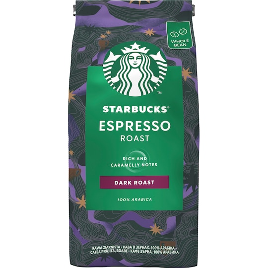 Starbucks Espresso Roast hele kaffebønner