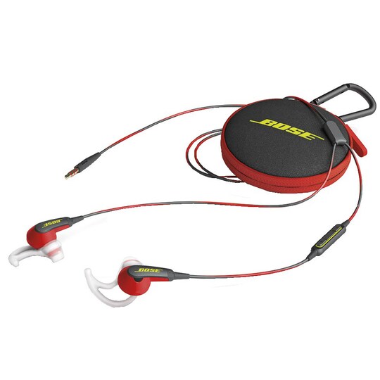 Bose SoundSport in-ear hodetelefoner til iOS (rød)