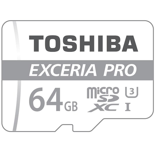 Toshiba Exceria Pro M401 Micro SDXC-kort 64 GB